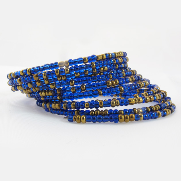 Malaika-bracciale-blu-oro-2